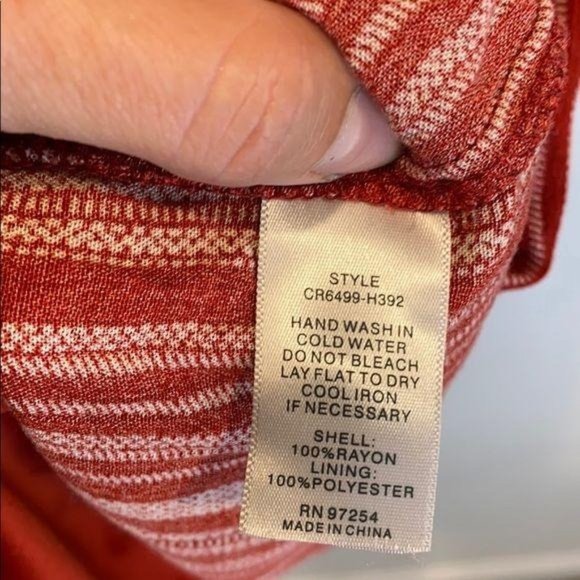 ONE CLOTHING Striped Mini Romper Chevron V-Neck M - Picture 8 of 8